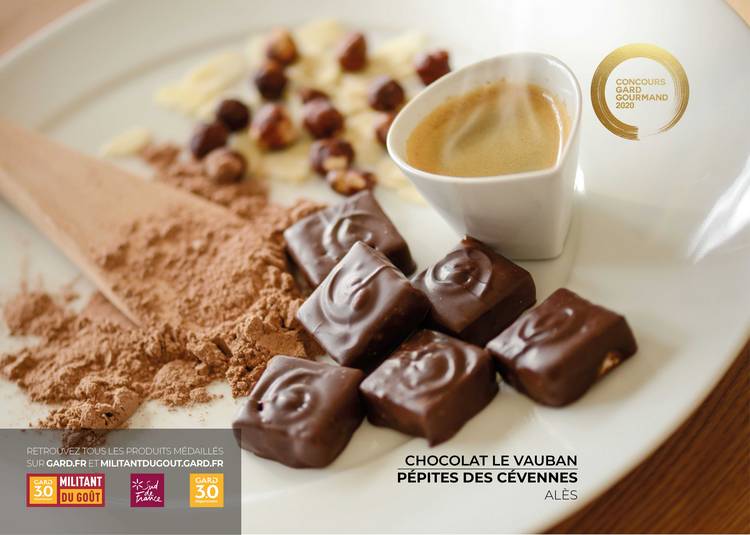 Chocolat le Vauban© médaille d'or concours “Gard Gourmand” 2020