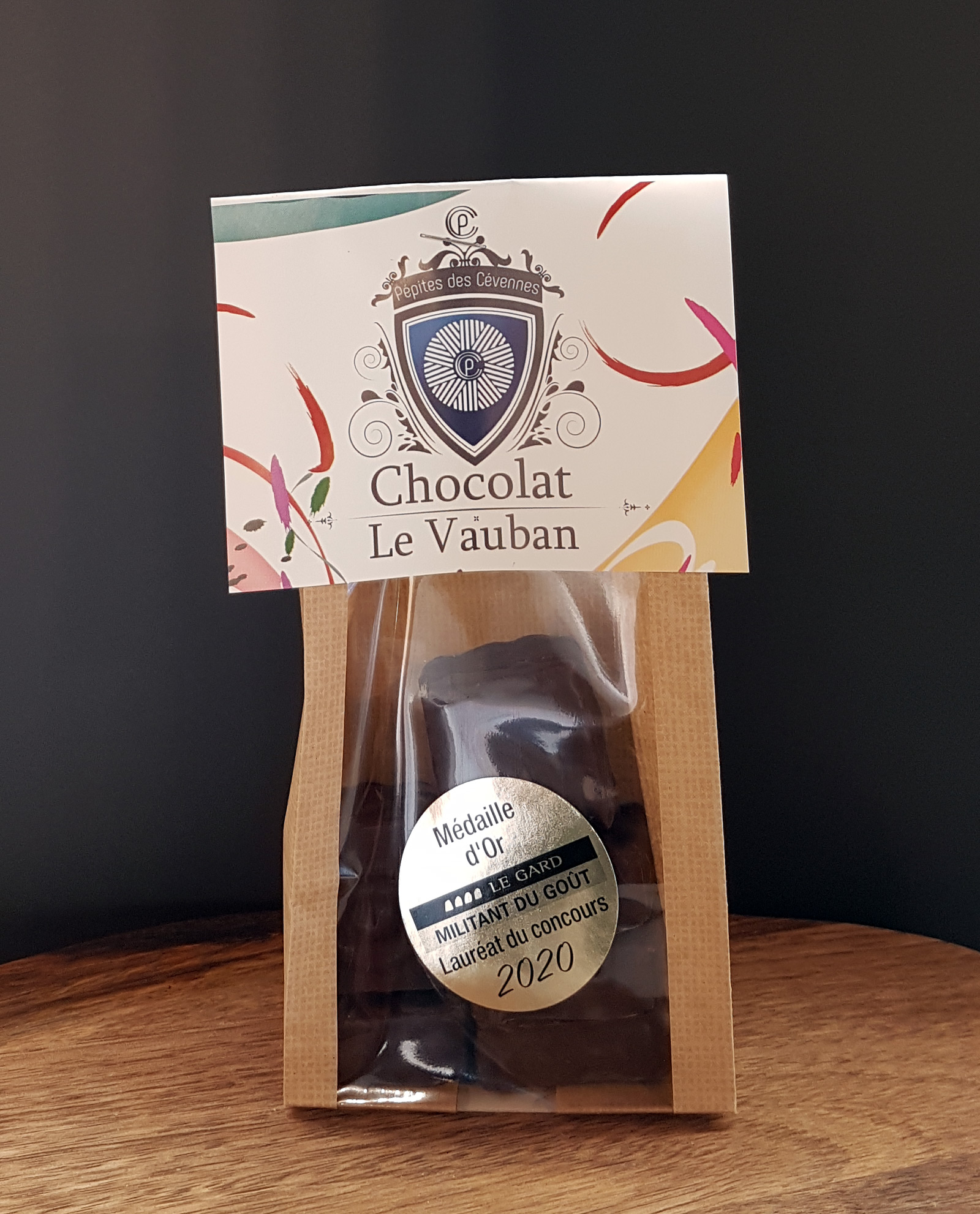 Médaille en chocolat 1P – Chocolatier de Paris